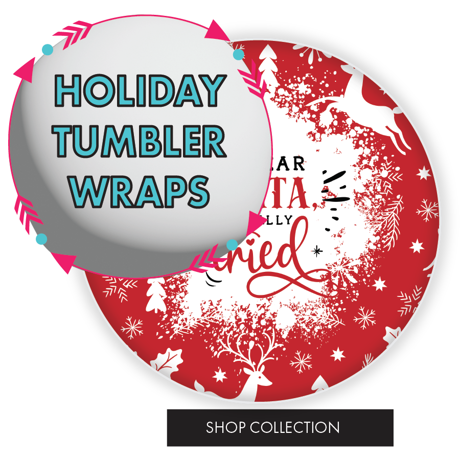 Classic Christmas Movies - Tumbler Wrap Sublimation Transfers