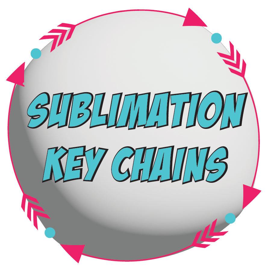 Vinyl Fun 2024 Sublimation Keychain