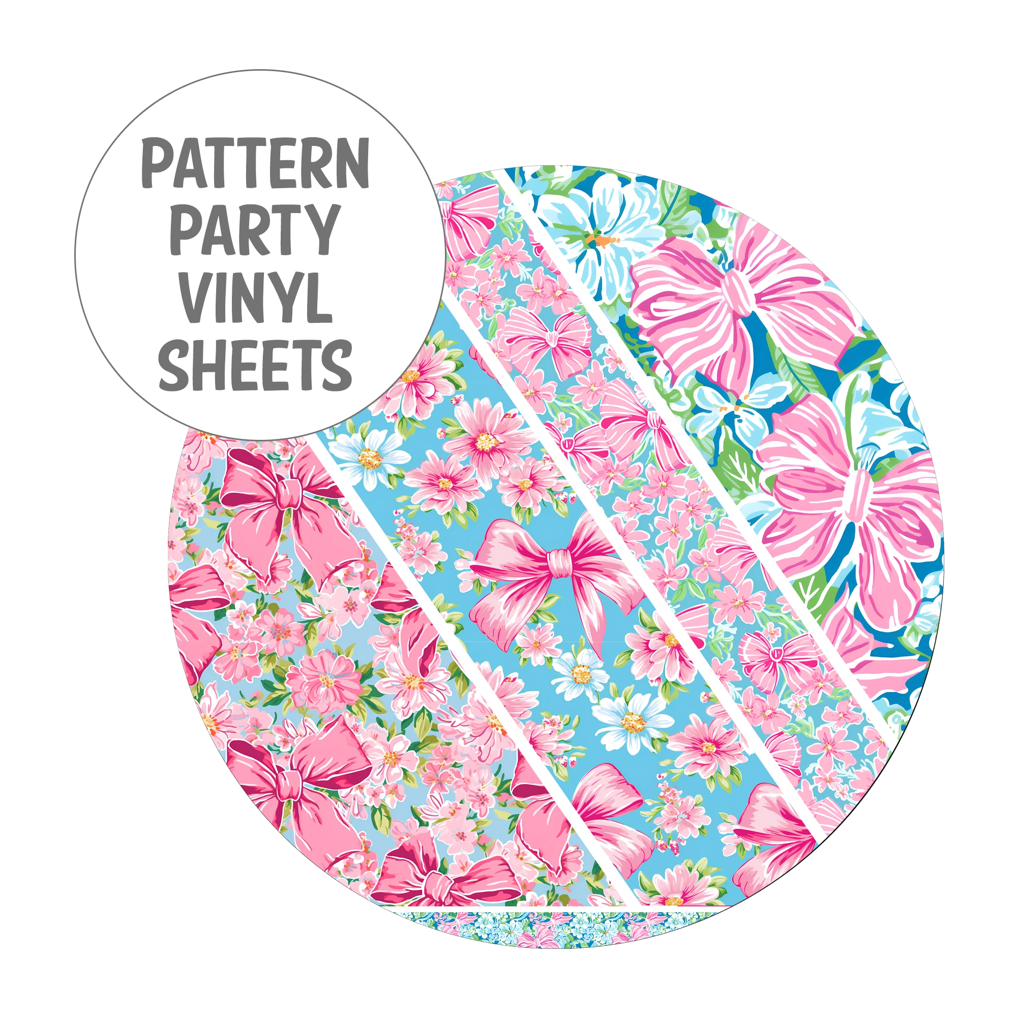 Pattern Party Vinyl Sheets Vinyl Fun