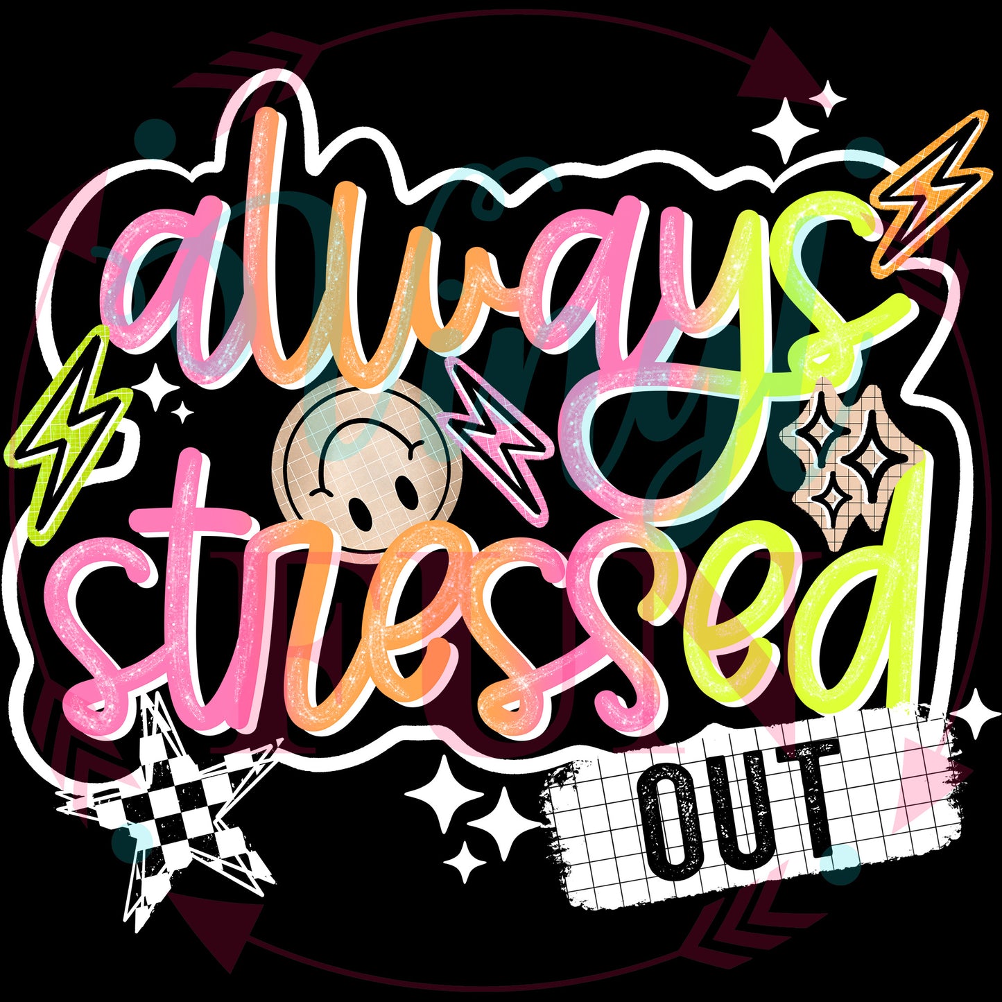 Always Stressed Out Transfer - 162