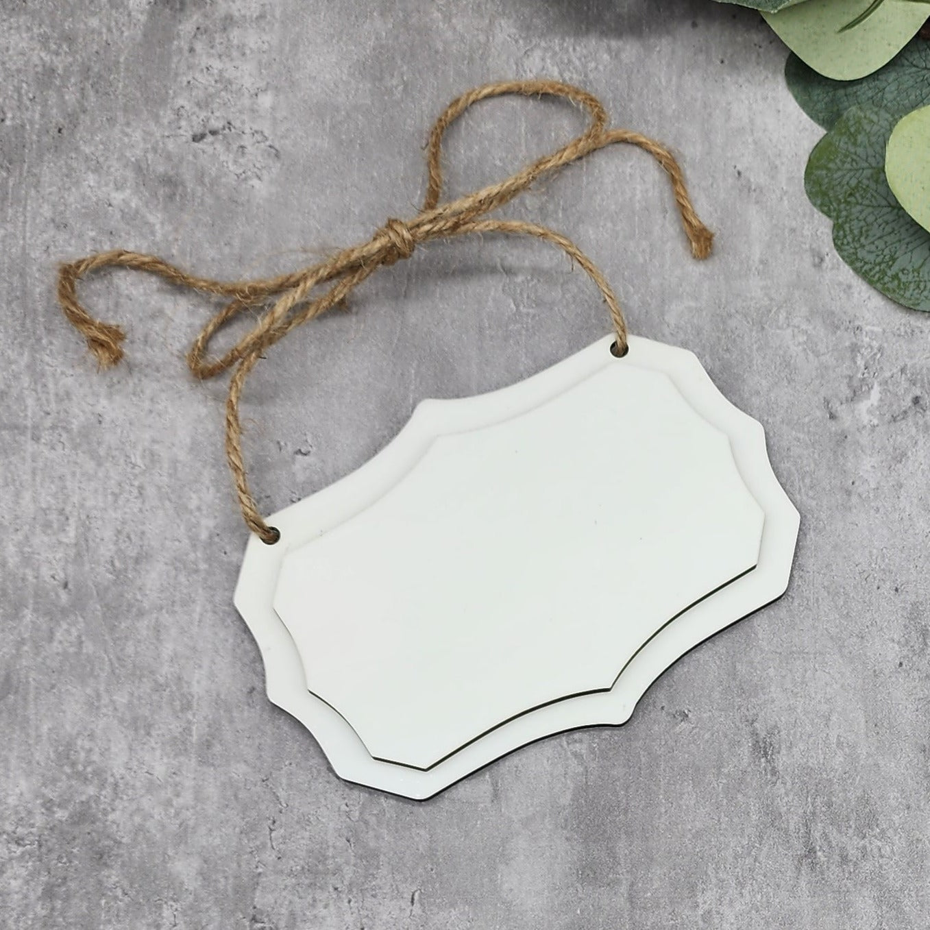 Double Benelux Sublimation Ornament