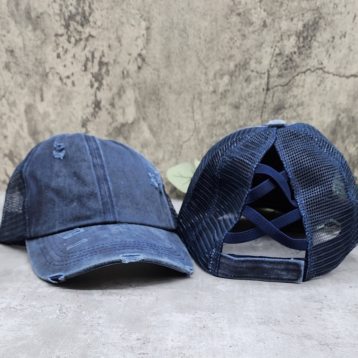 Women's Ponytail Mesh Hat