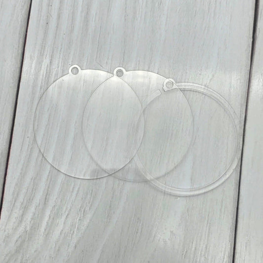 Acrylic Snow Globe Keychain Shaker