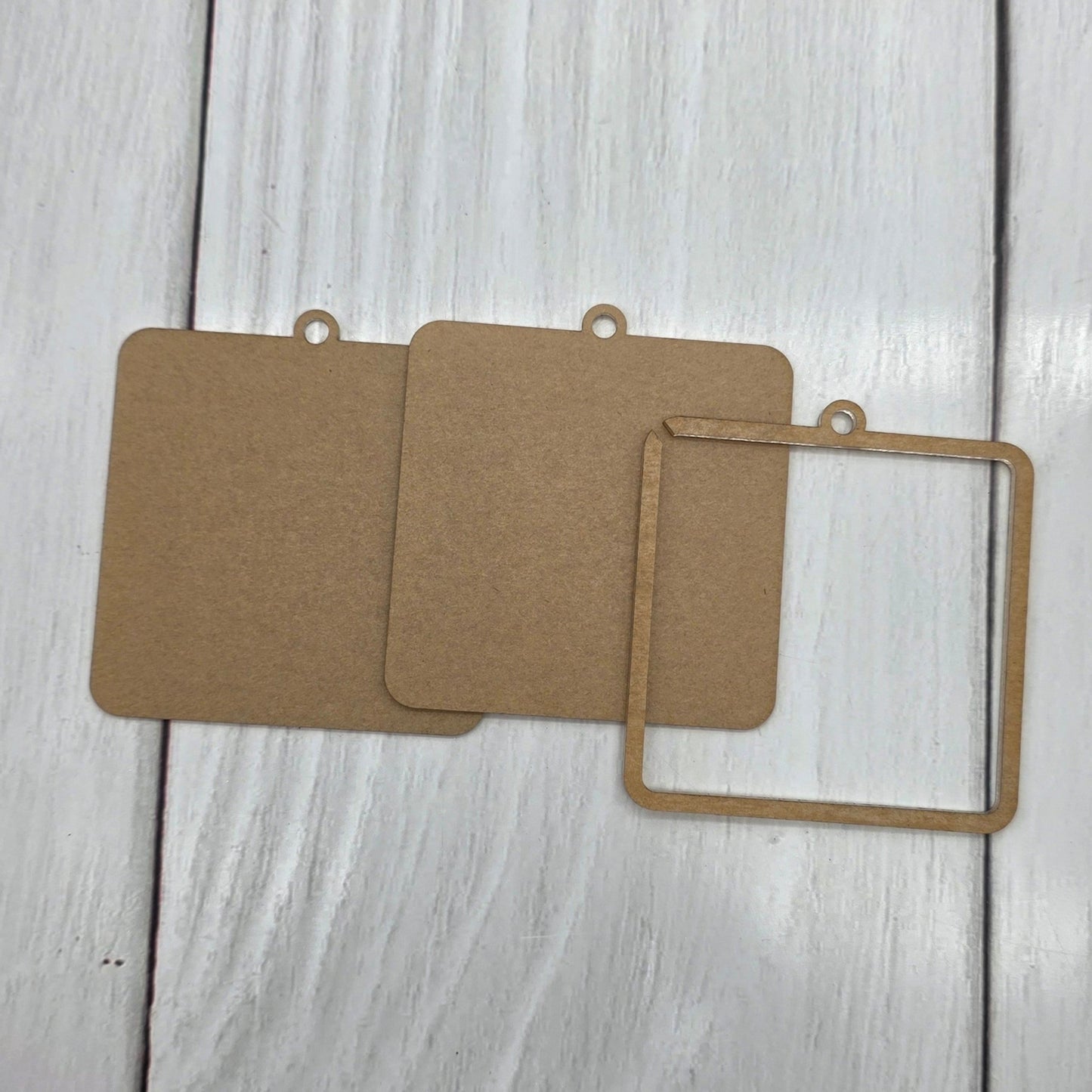 Acrylic Snow Globe Keychain Shaker