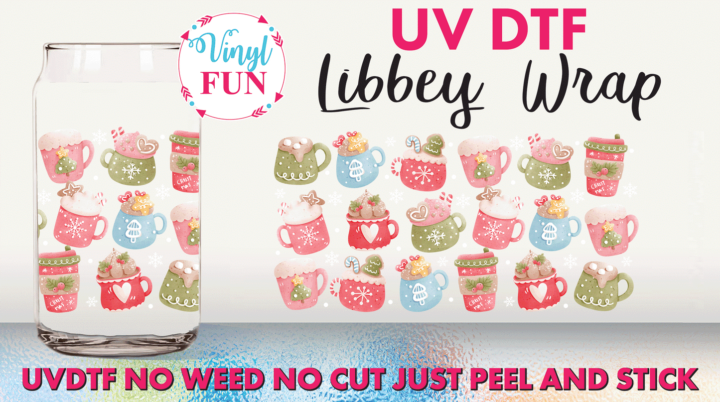 Mugs UVDTF Libbey Glass Wrap - UV283