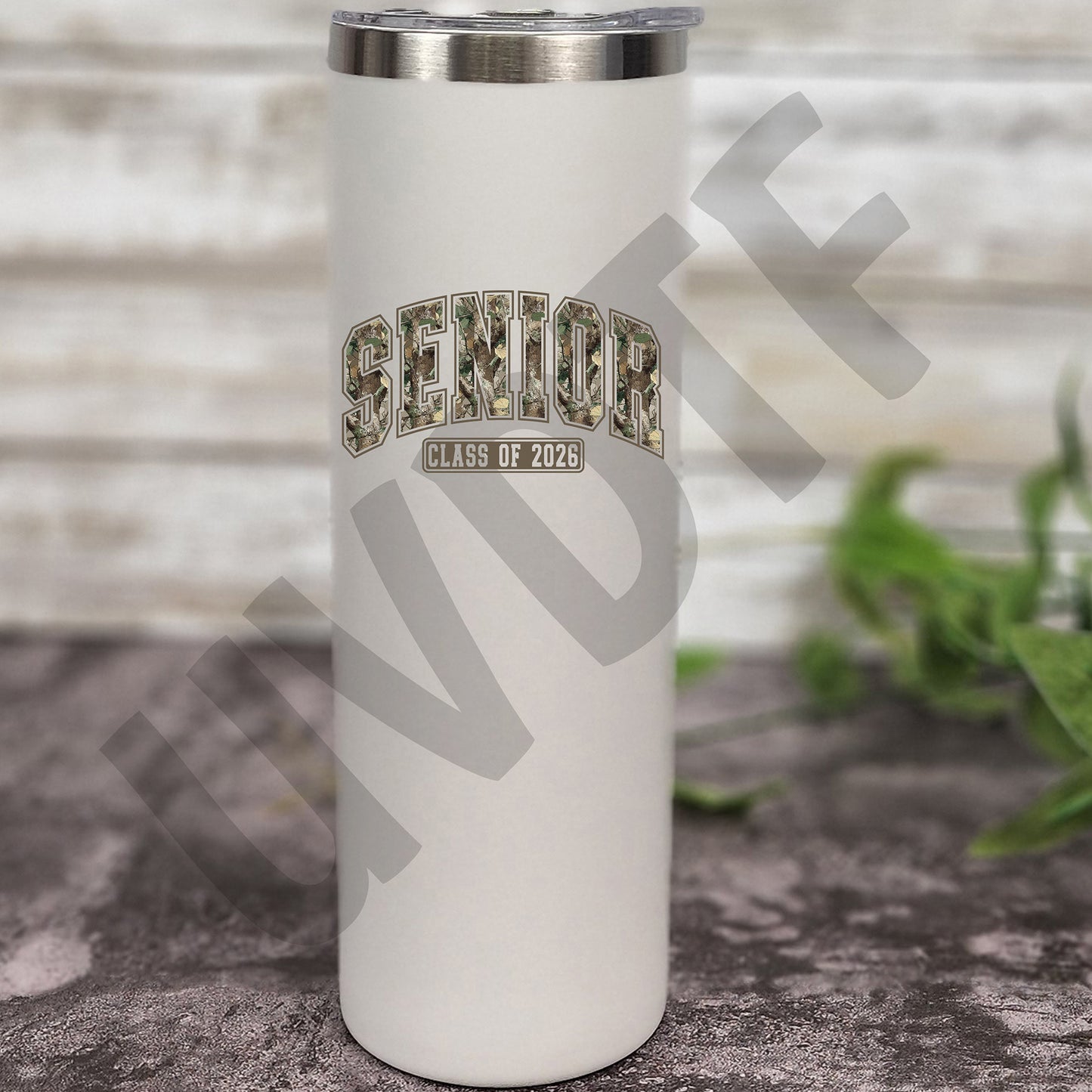 UVDTF Camo Senior 2026 Decal - 5