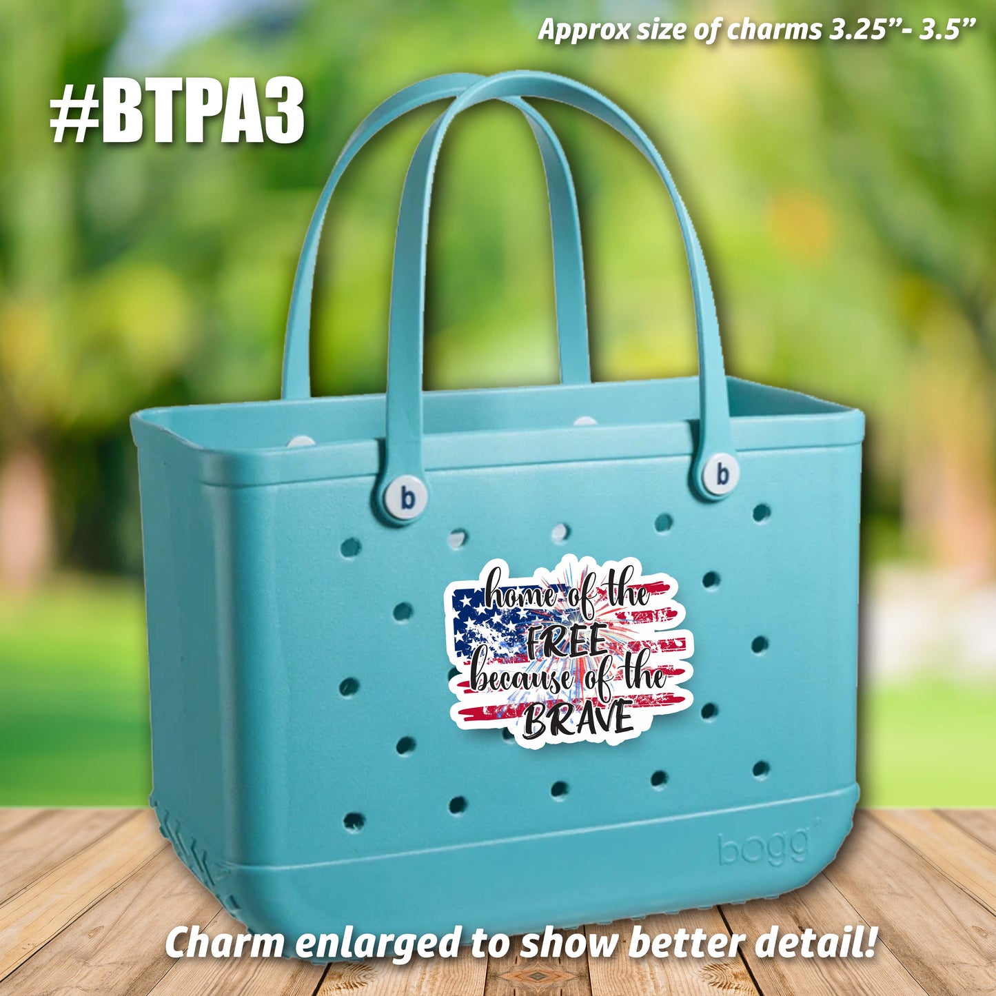 Patriotic Bag Charms