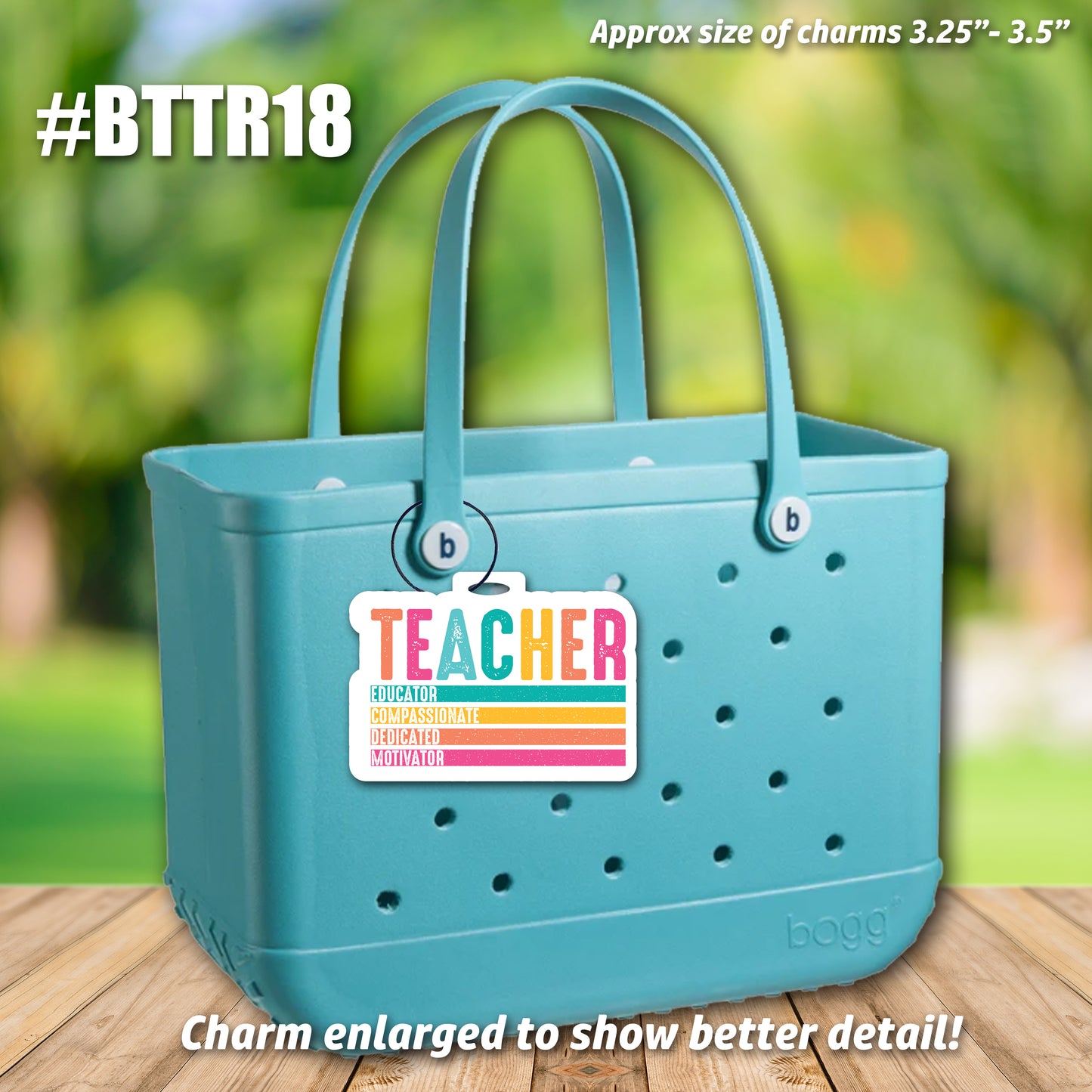 Teacher/School Bag Charms