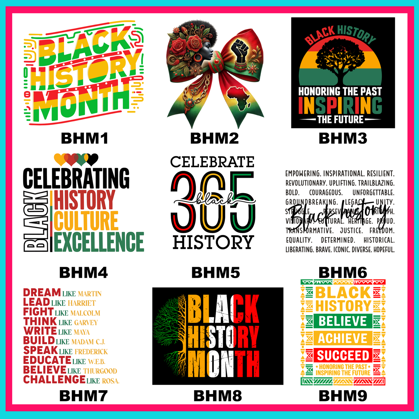 NEW Black History Month -For Fabrics