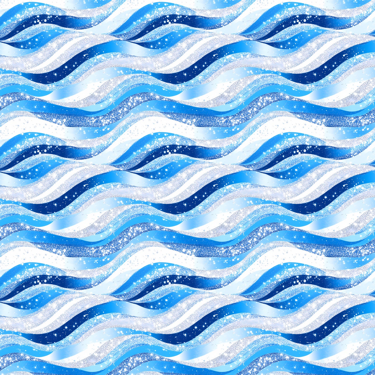 Blue Sparkles Pattern B14