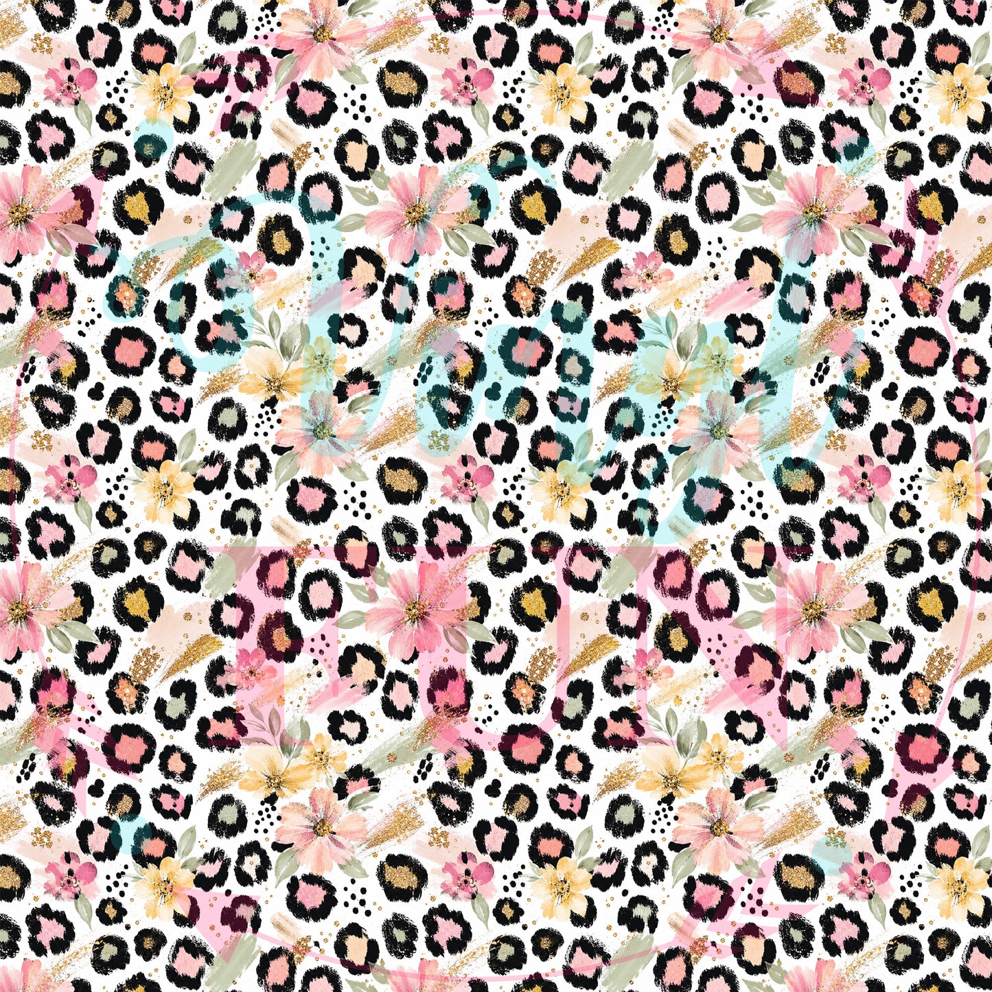 Boho Leopard Pattern