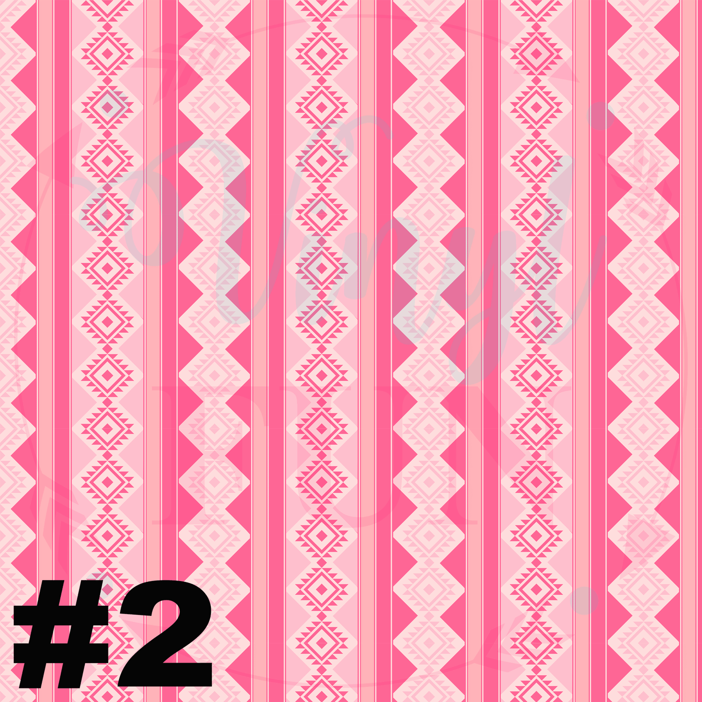 Brown & Pink Aztec Collection-D23