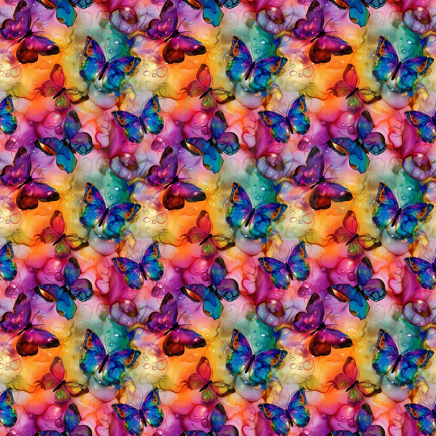 Butterfly Inks Pattern-A18