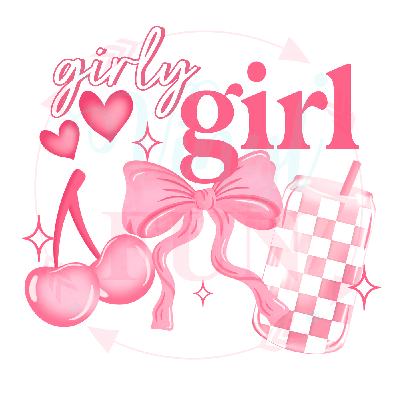 UVDTF Girly Girl Decal-V15
