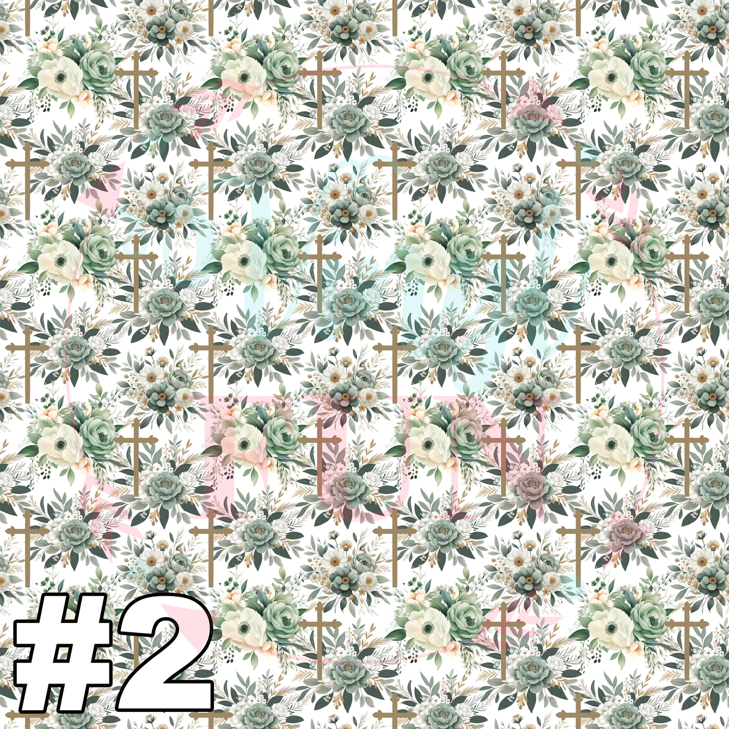 Floral Crosses Collection