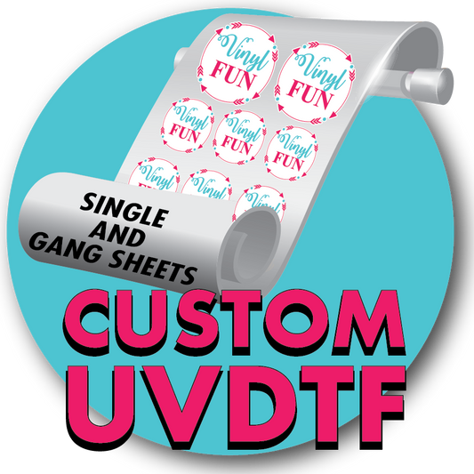 Custom UVDTF Transfer Sheet-Already Set Up