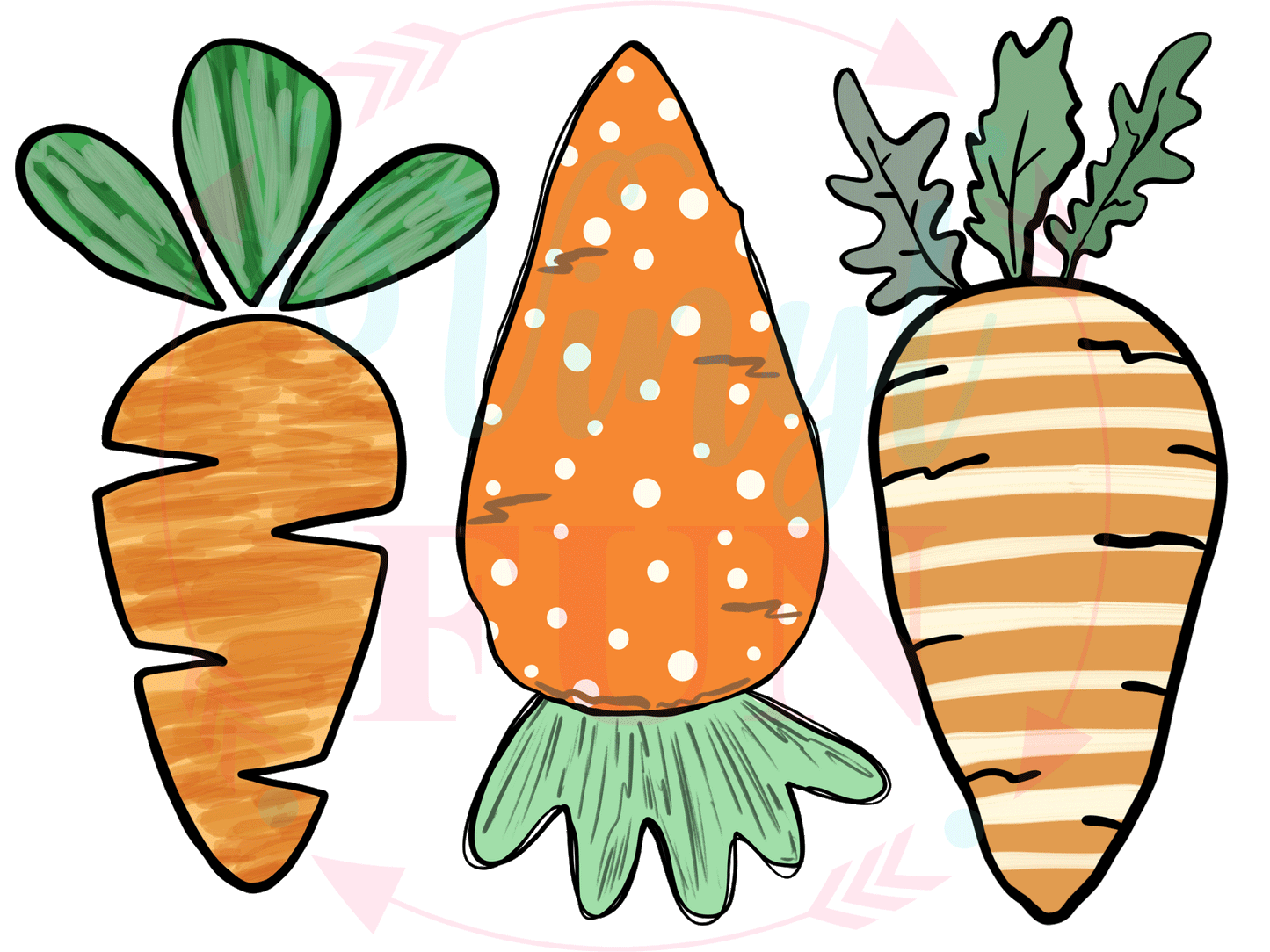 UVDTF Carrot Time Decal-E6