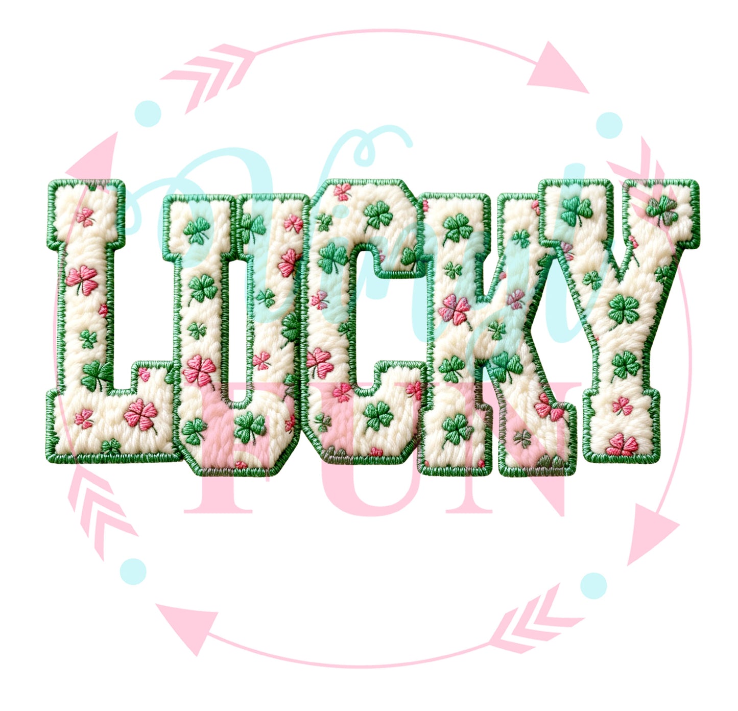 UVDTF Clover Lucky Decal -PAT10