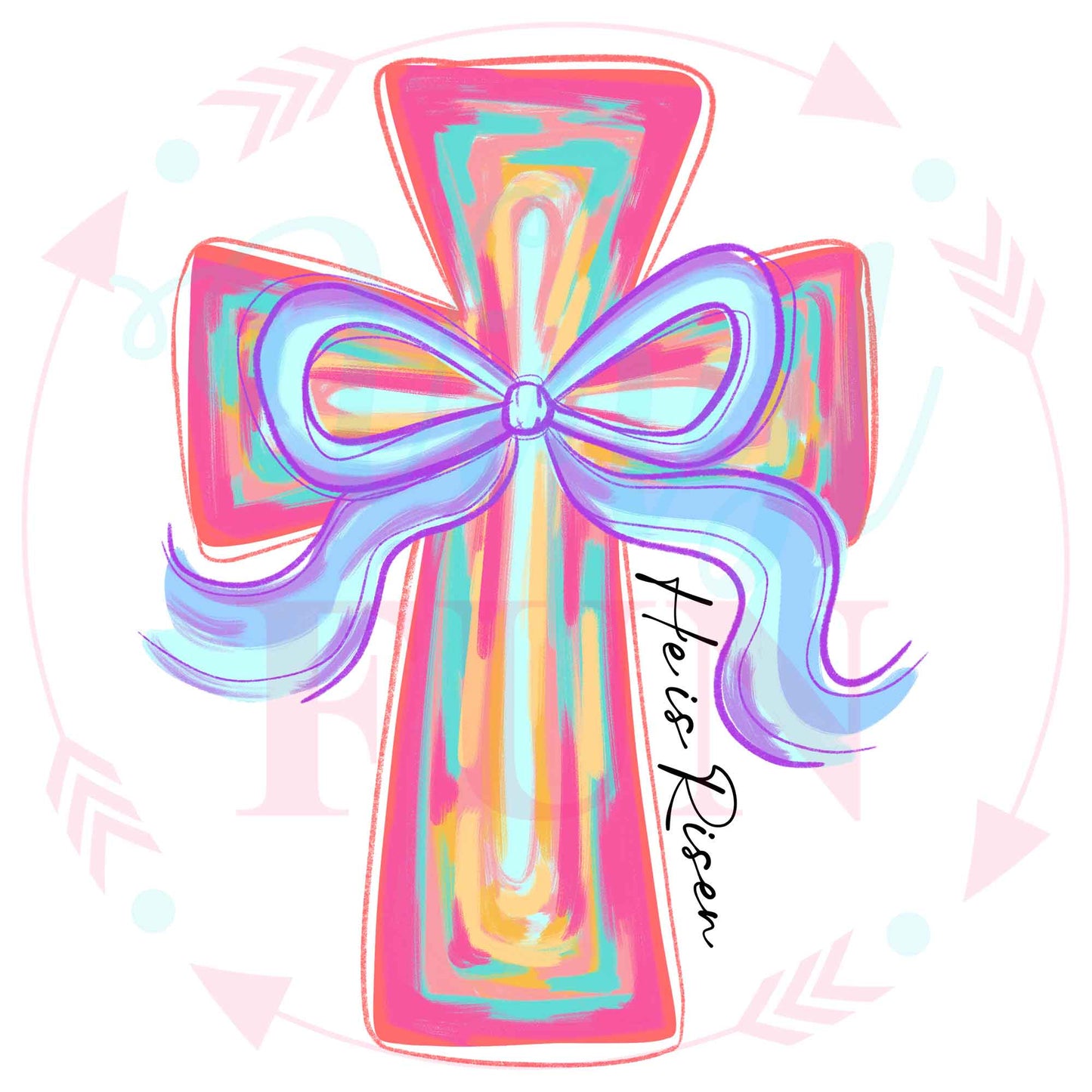 UVDTF Colorful Cross E9