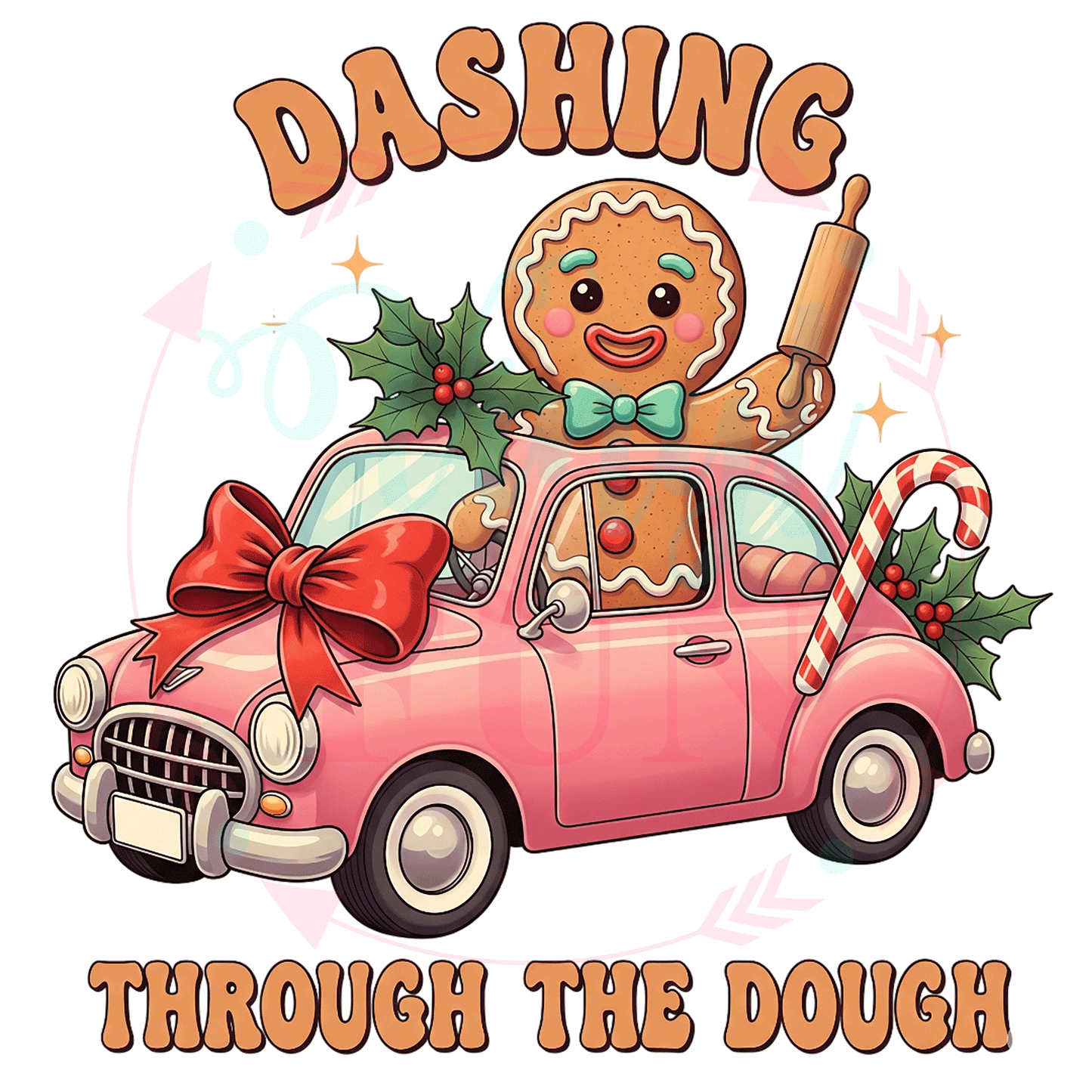 Dashing Through The Dough Transfer -XM21