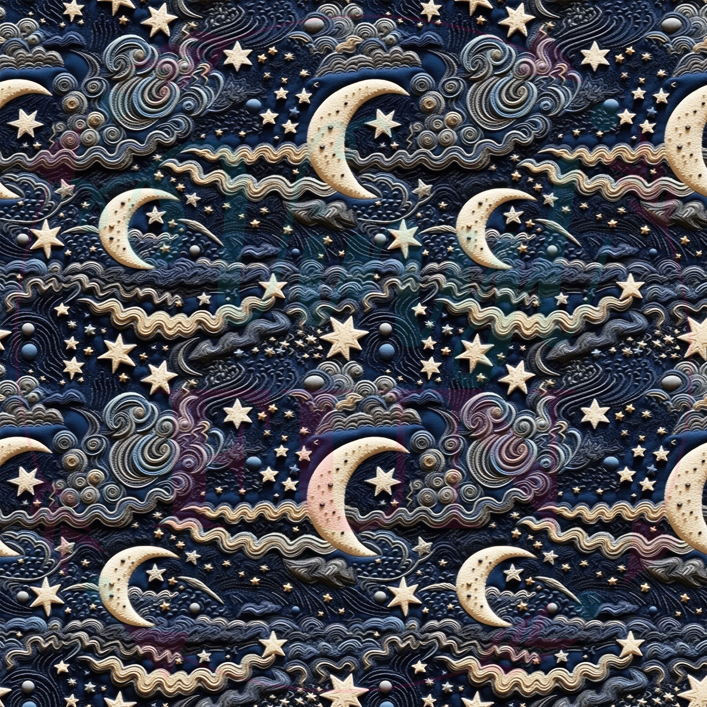 Starry Night Pattern-E3