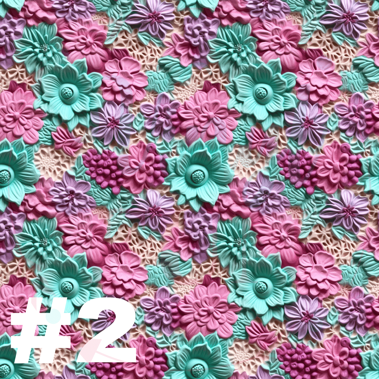 3d Flower Collection-A3