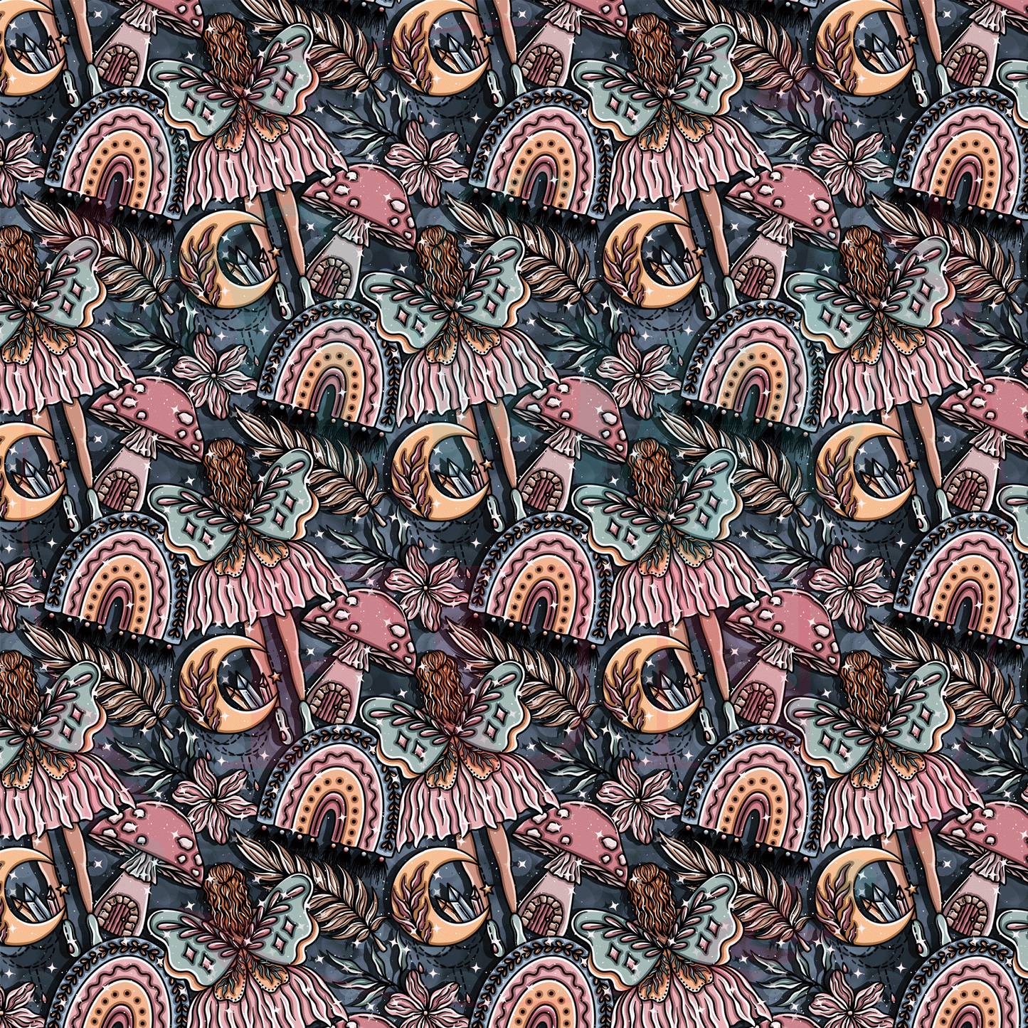 Fairies Pattern-A2