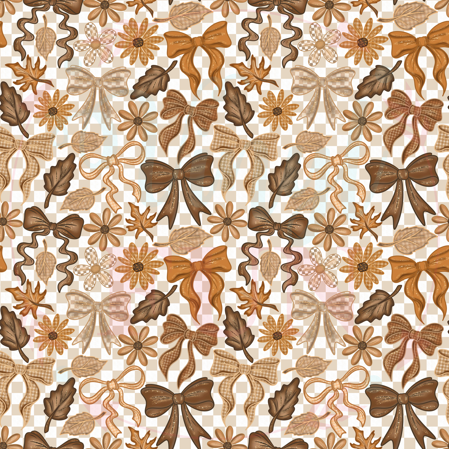 Fall Bows Pattern