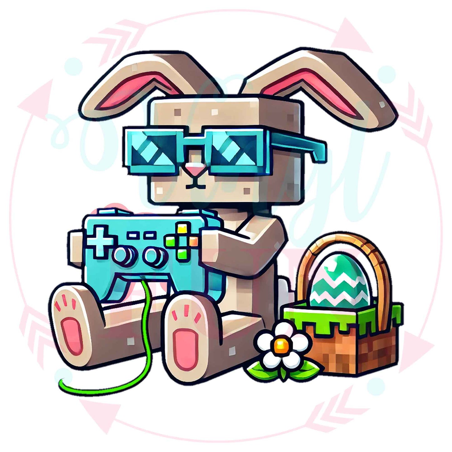 Gamer Bunny Transfer - E10