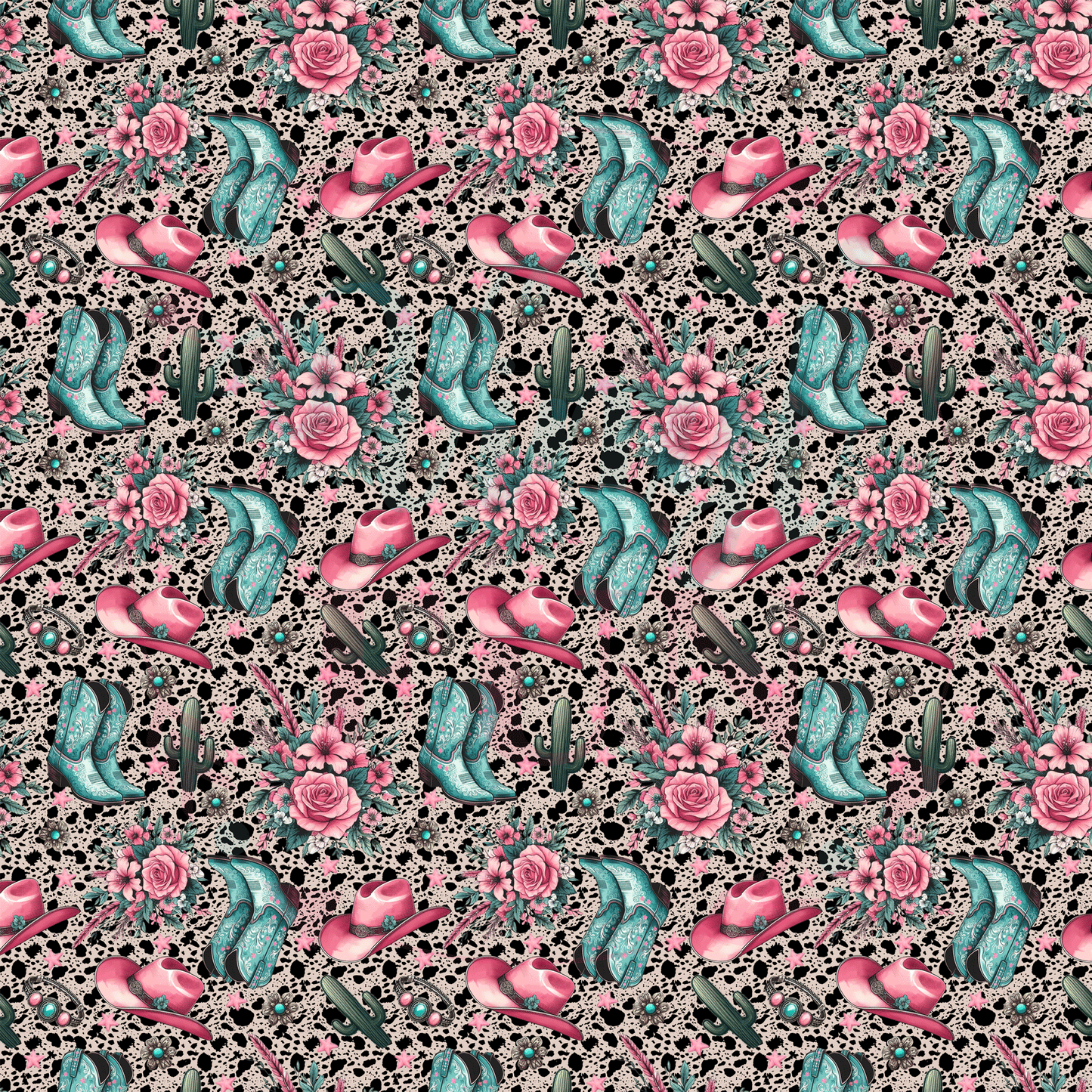 Girl Western Pattern-B3