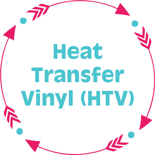 All heat transfer vinyl for crafting projects.