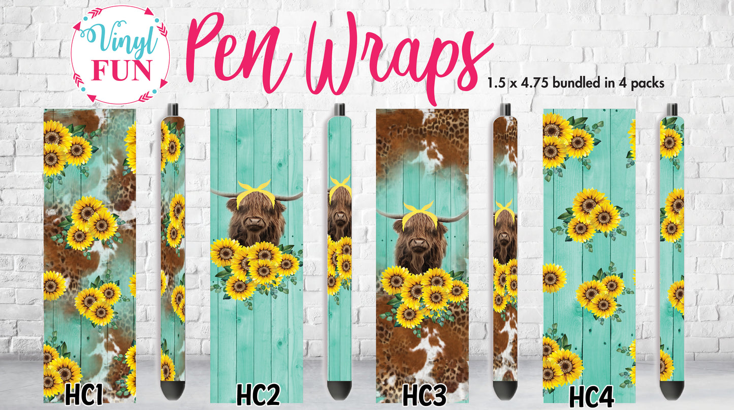 Highland Cow Pen Collection