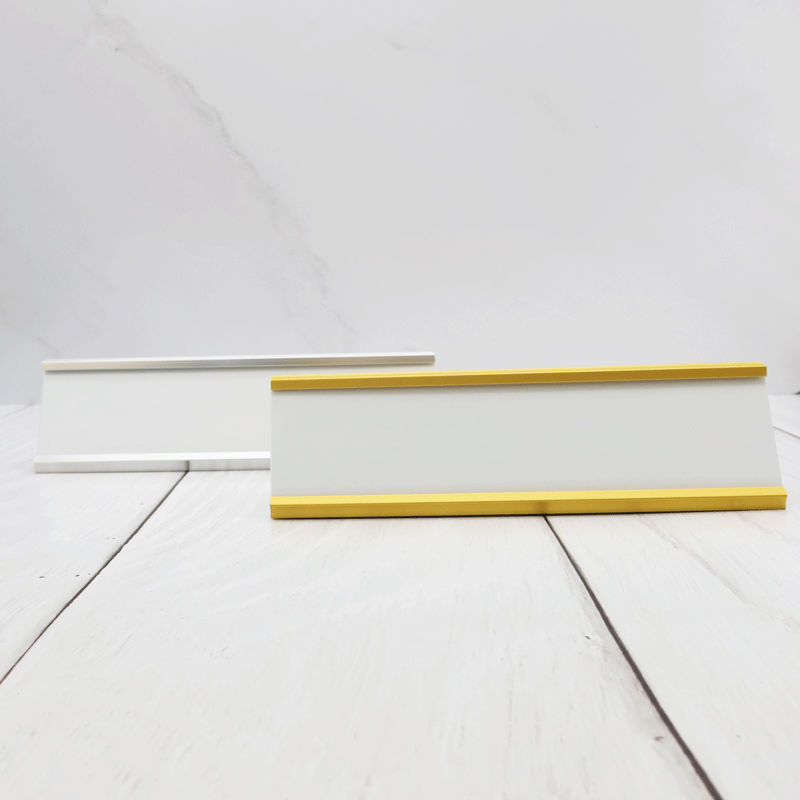 Sublimation Aluminum Metal Desk Sign