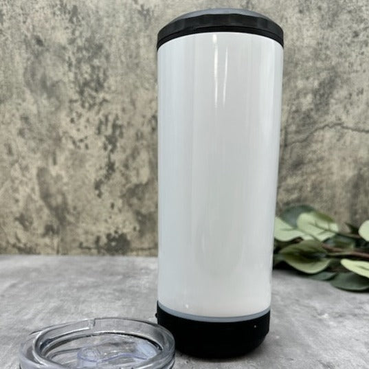 4-in-1 Speaker Sublimation Can Cooler