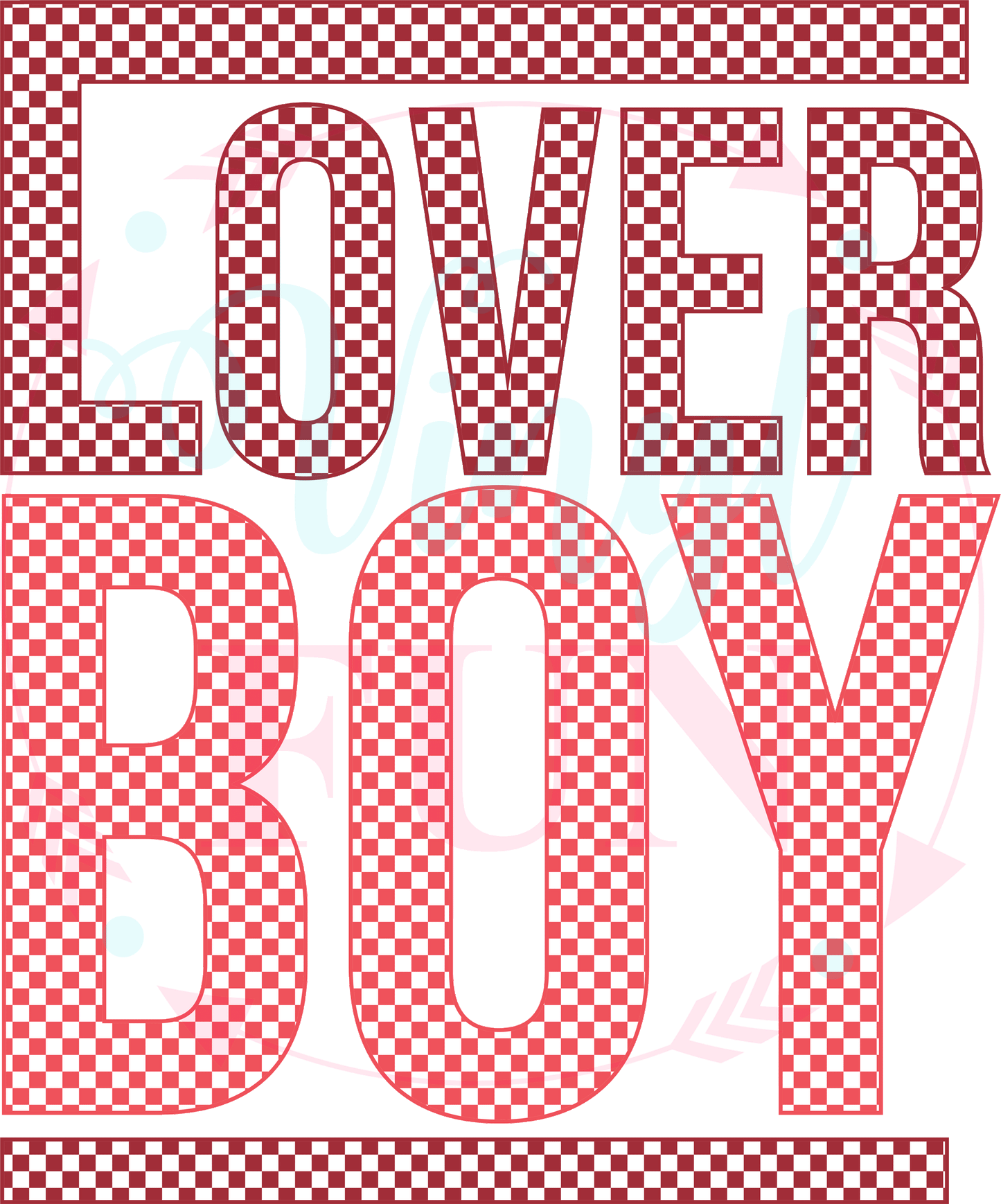 Lover Boy Decal -V5