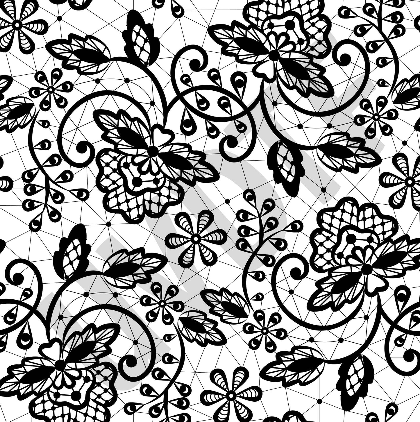 UVDTF Lace Texture Element-W15