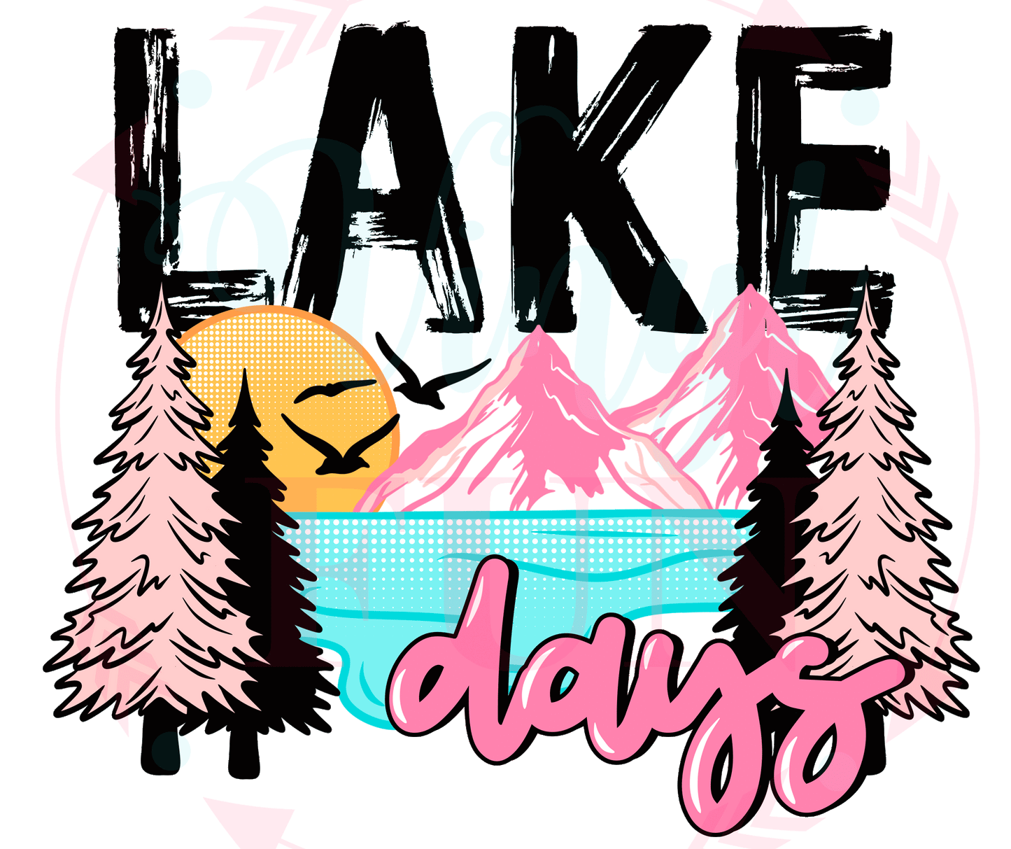 UVDTF Lake Days Decal -2