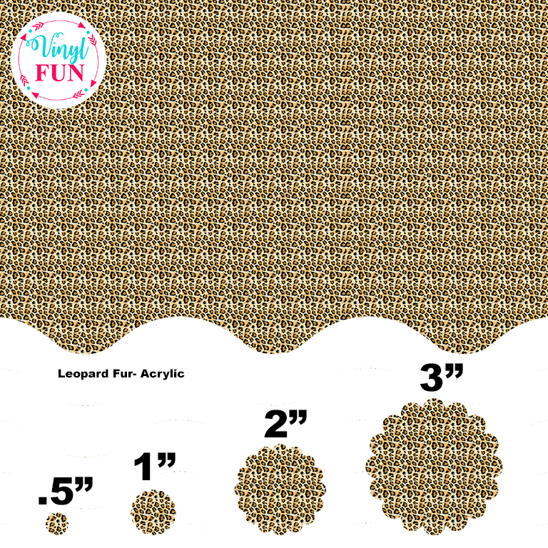 Leopard Fur-Acrylic