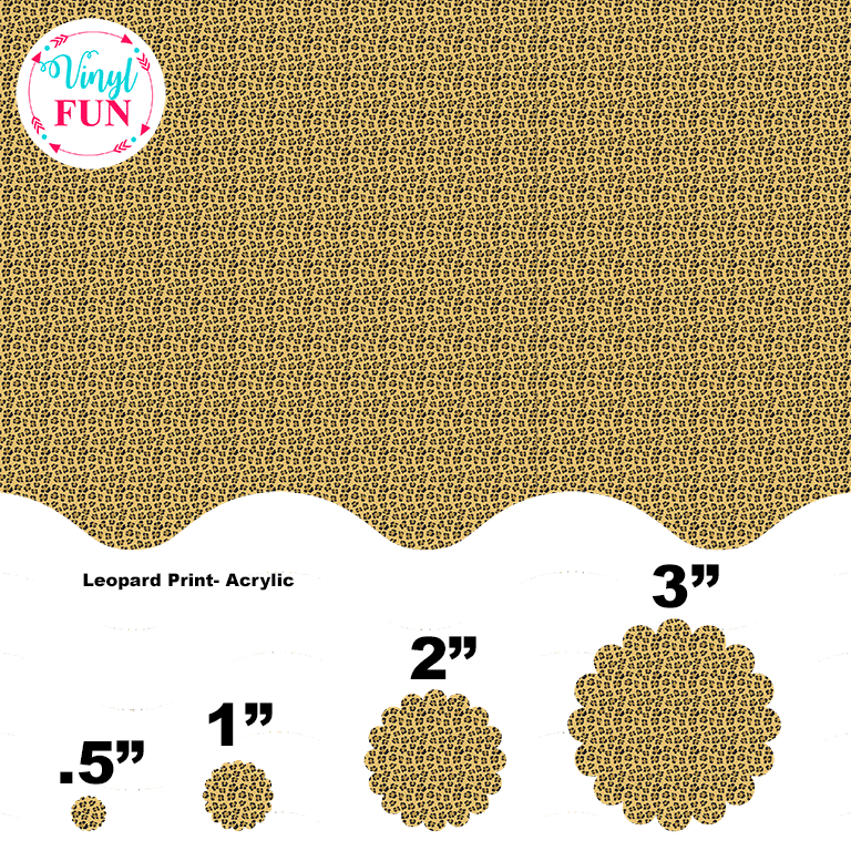 Leopard Print-Acrylic