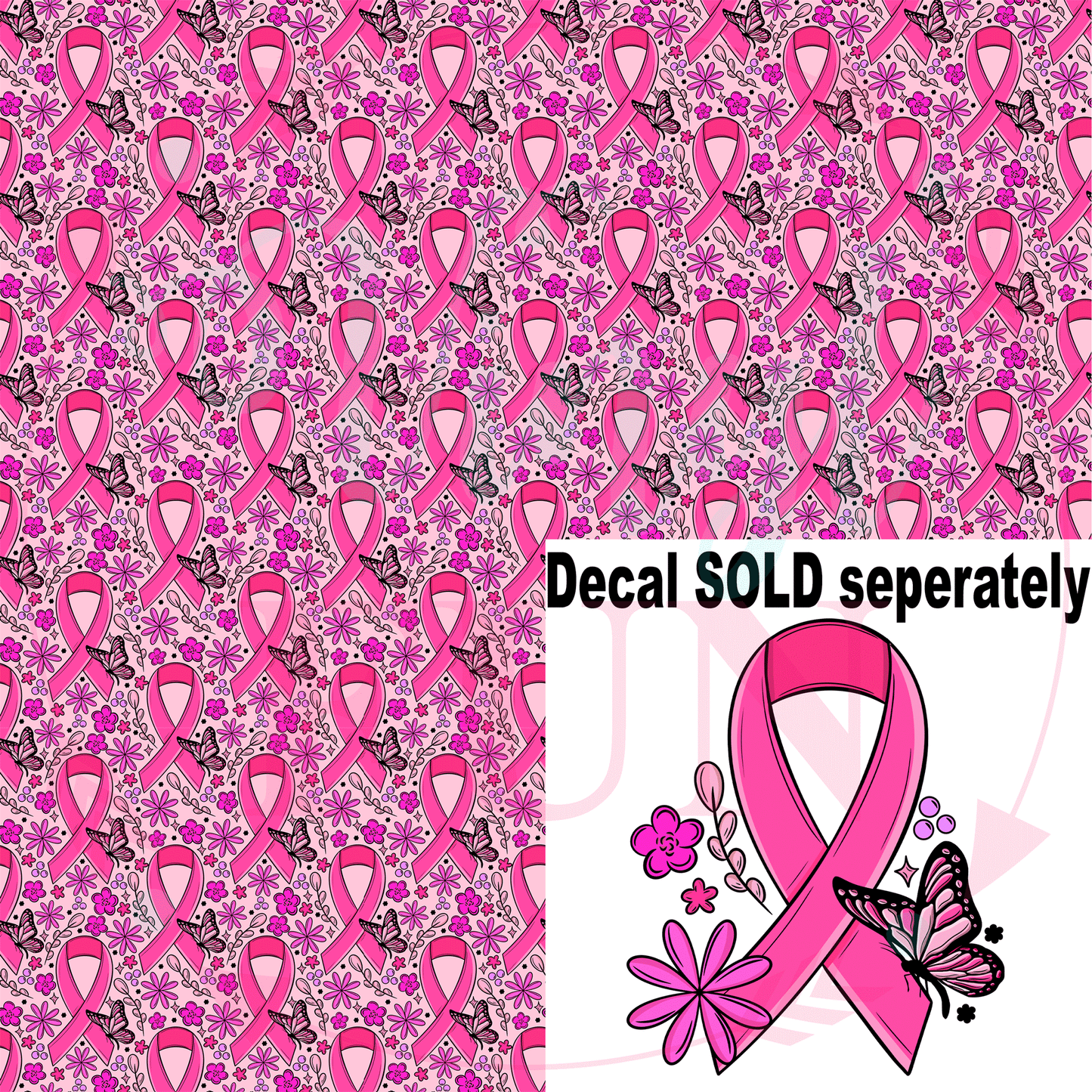 Pink Ribbons Pattern-F16