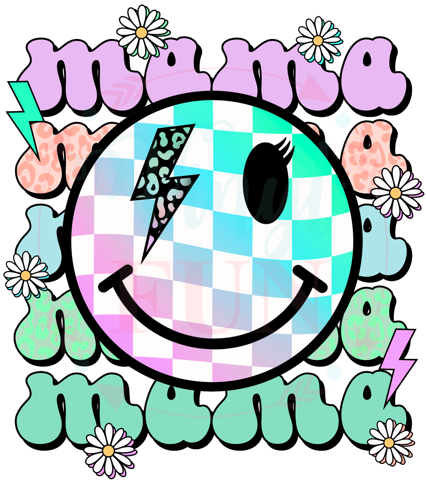 Smiley Mama Transfer -45