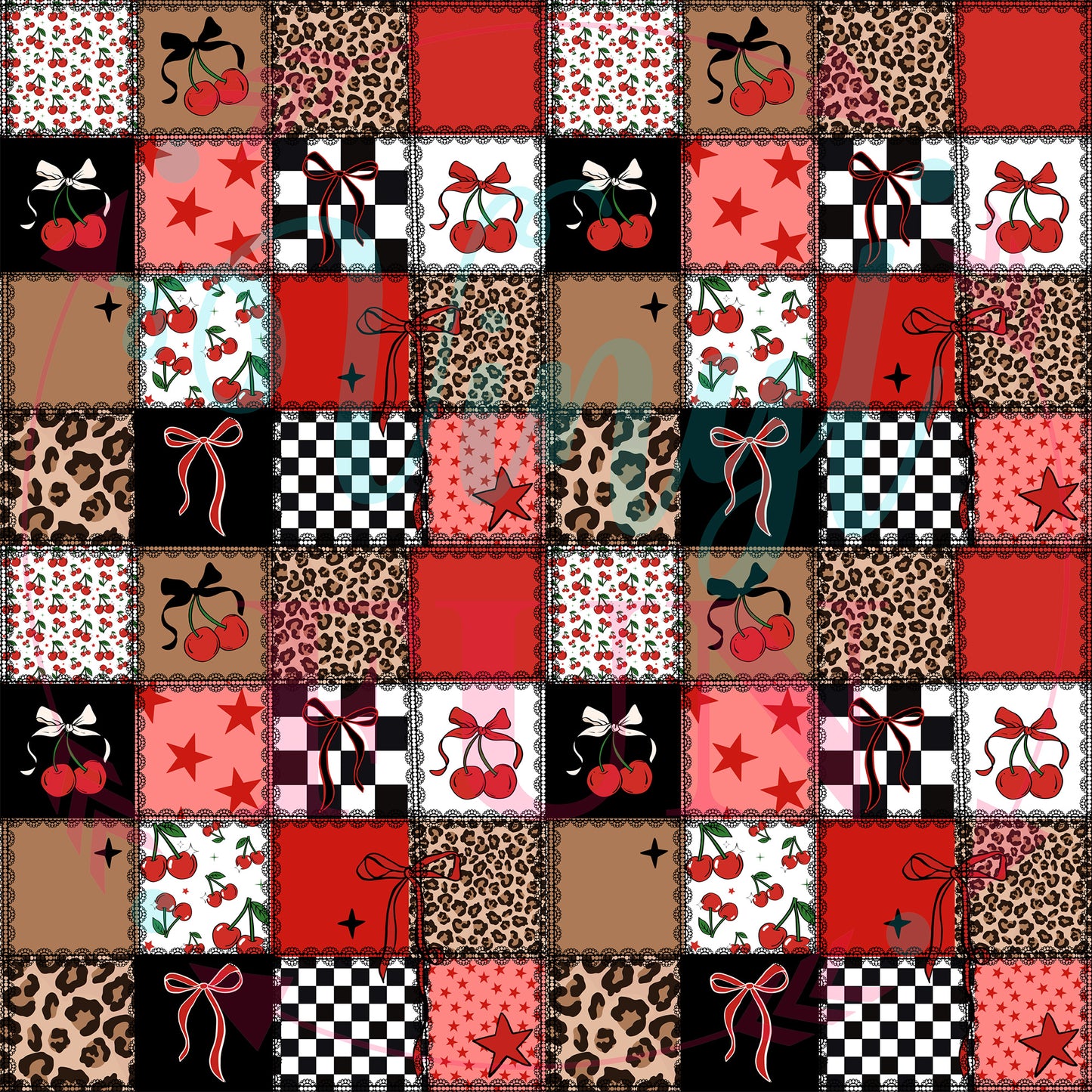 Mama Cherries Pattern Collection