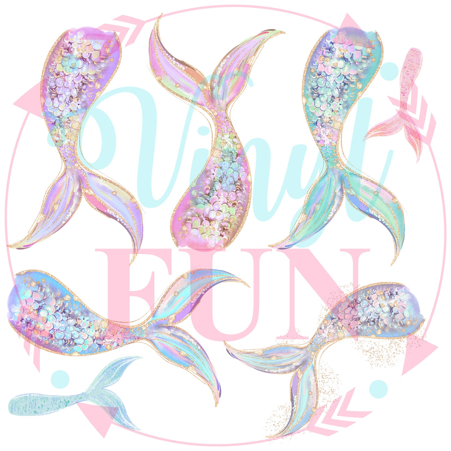 UVDTF Mermaid Tails Elements