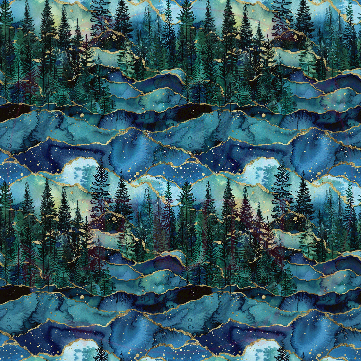 Misty Mountain Pattern-B14