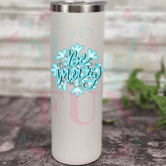 Be Merry Decal -H51