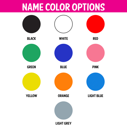 Custom Acrylic Name Bag Tag-Glitter