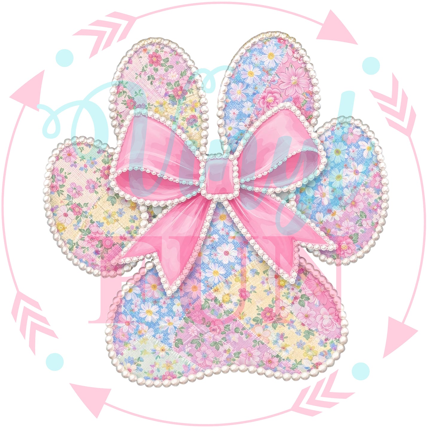 Pastel Print Transfer - 119