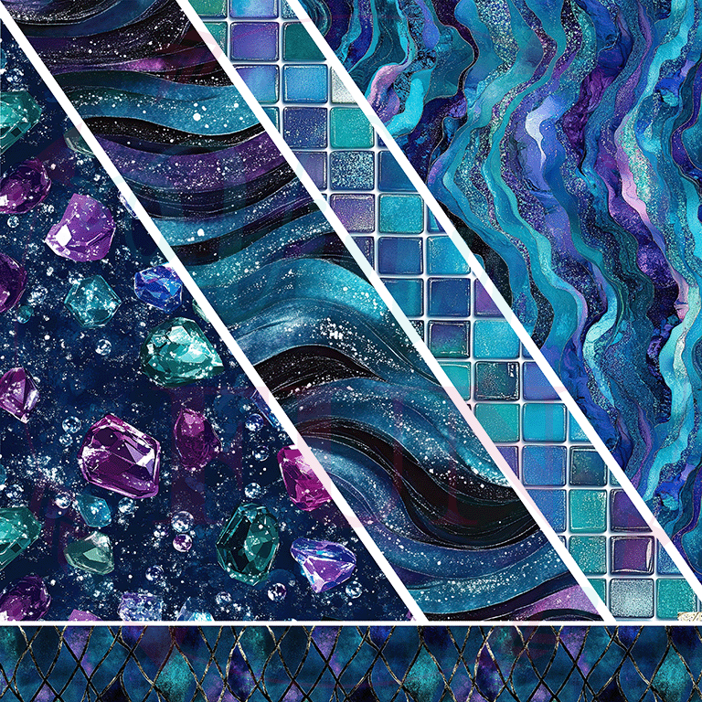 Pattern Party Deep Tones