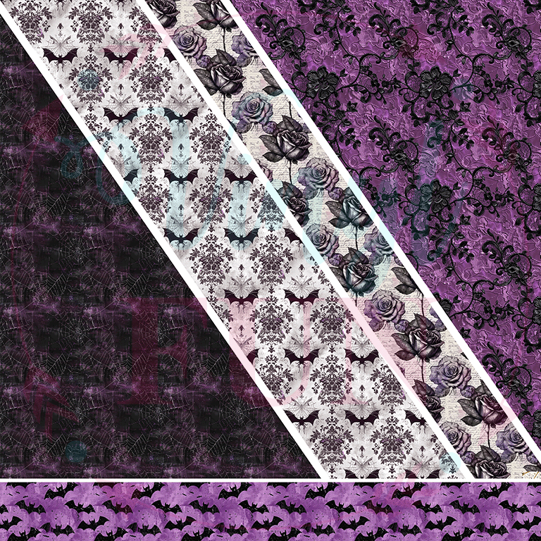Pattern Party Purple Halloween