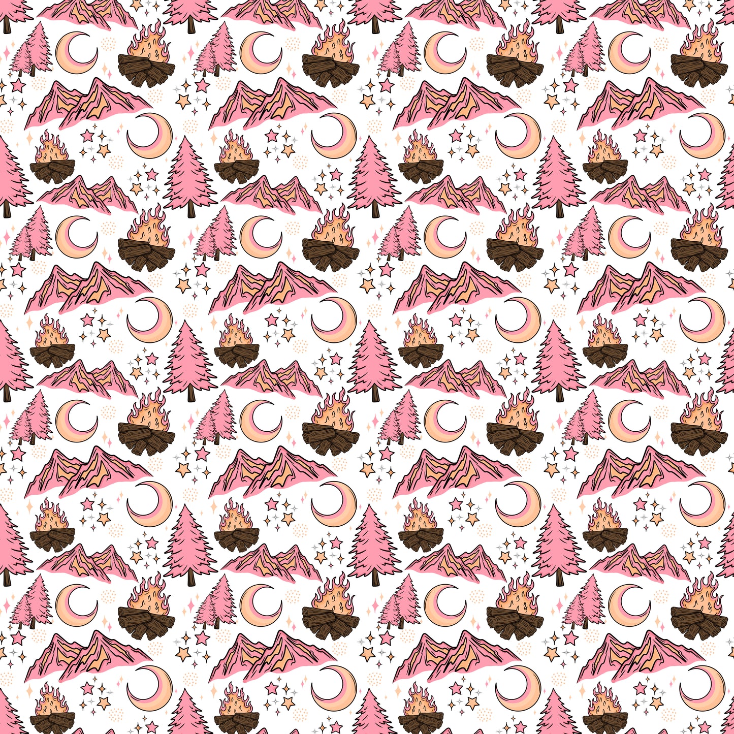 Pink Nature Pattern-C5